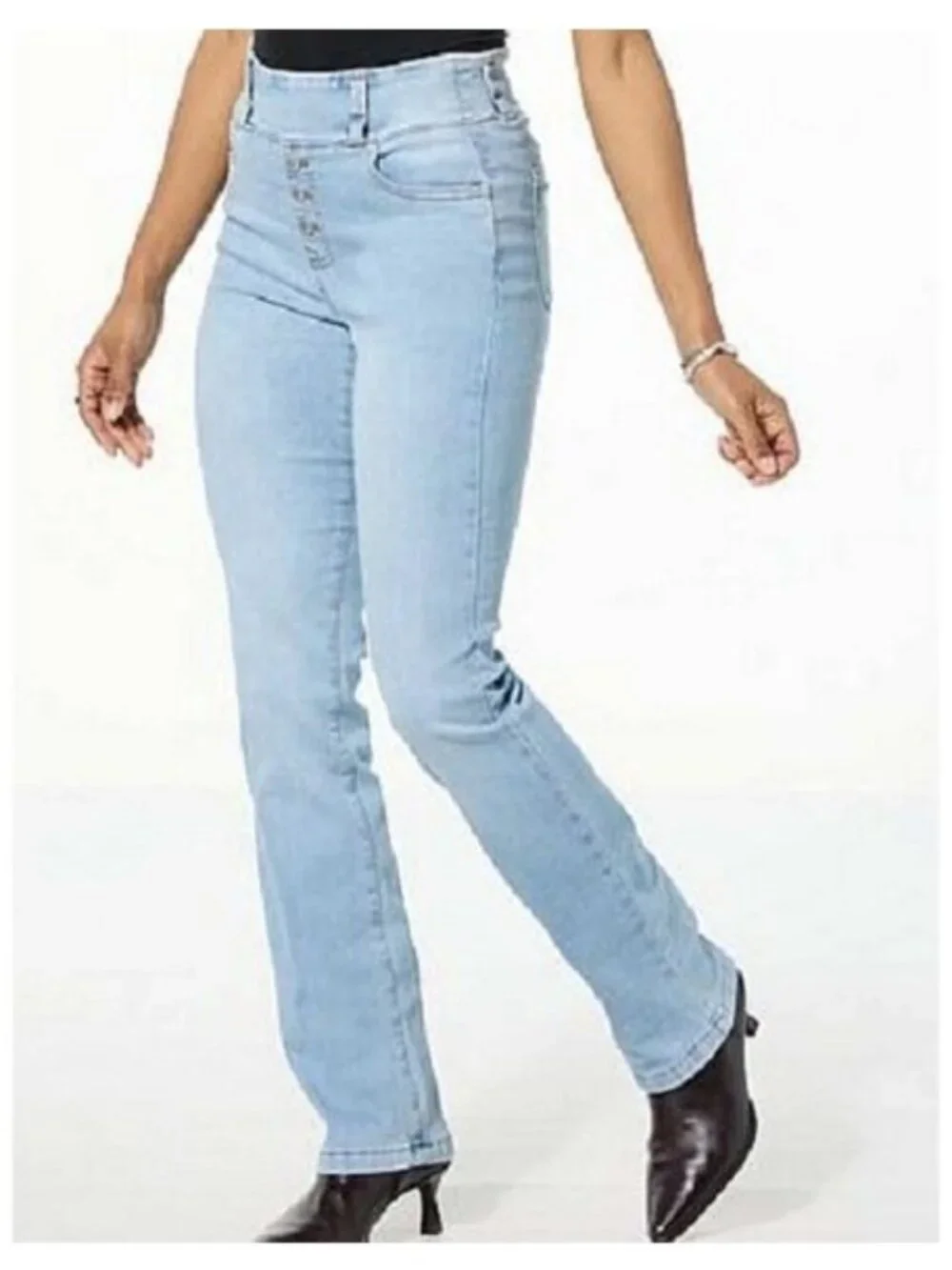DG2 by Diane Gilman New Classic Stretch Bootcut Jean 10P (4446)